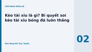 Read more about the article Kèo tài xỉu là gì? Bí quyết soi kèo tài xỉu bóng đá luôn thắng